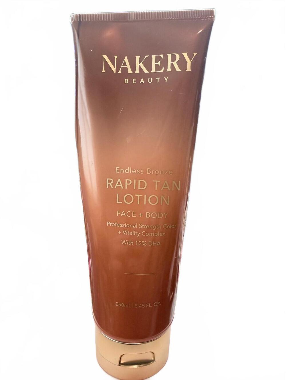 Nakery Endless Bronze Rapid Tan Lotion 8.45 oz 12% DHA